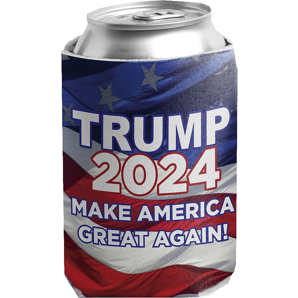 Donald Trump 2024 Gift Pack - Yard Sign w/stakes, Decal & Can Cooler (1 of item)
