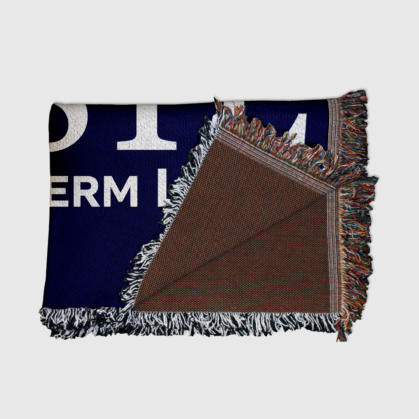 US Term Limits Throw Blanket | 35x54-Inches | Navy