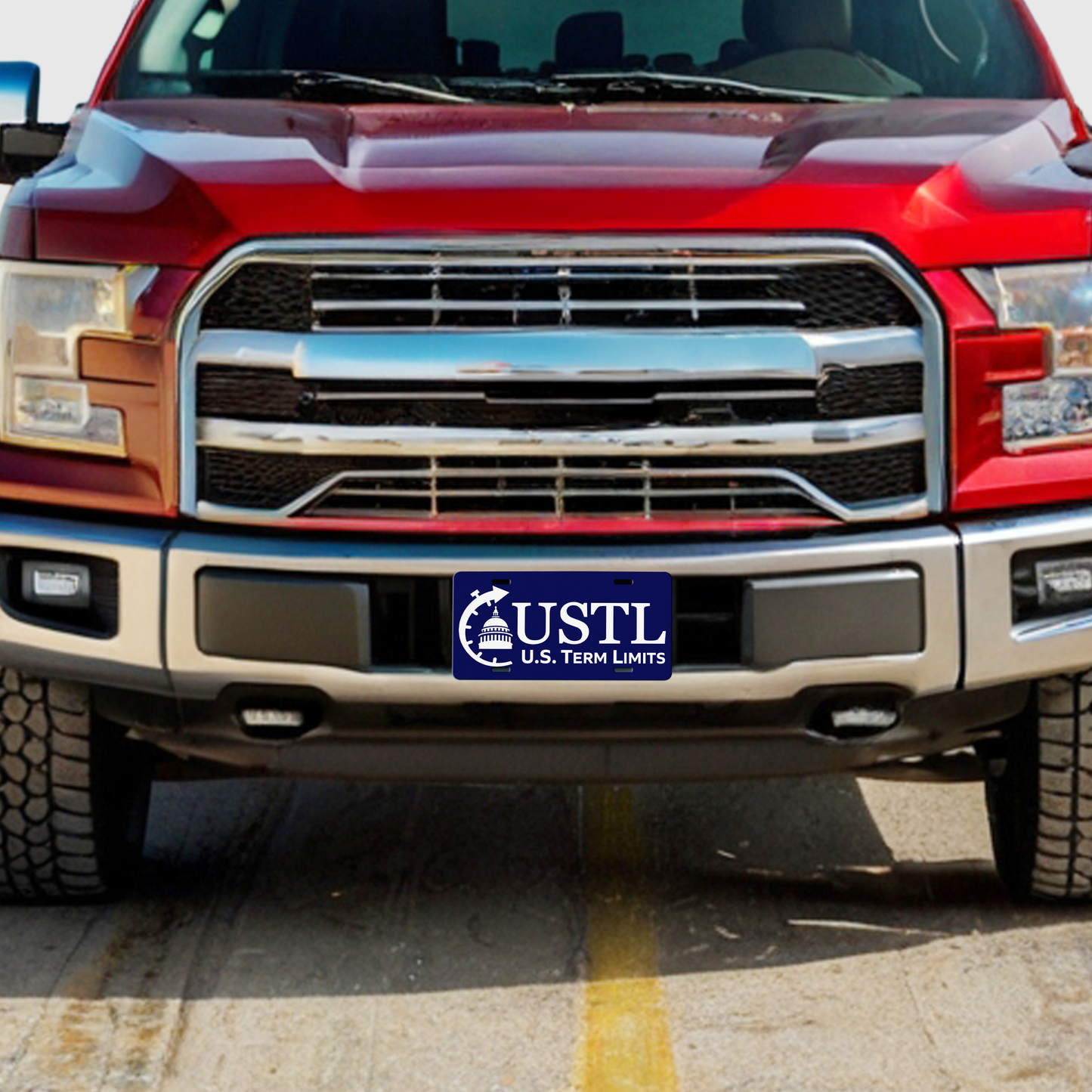 US Term Limits Novelty License Plate | Logo