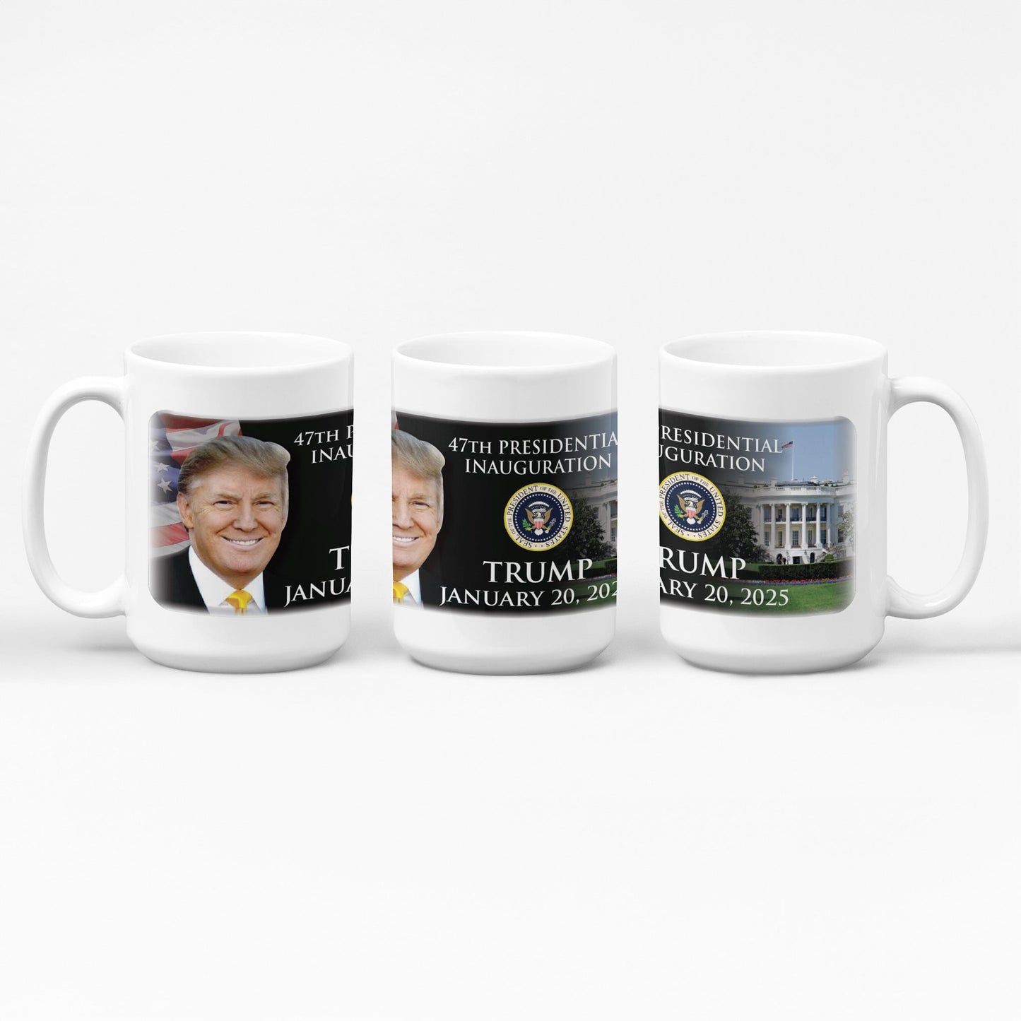 Donald Trump Coffee Mug 47th Presidential Inauguration