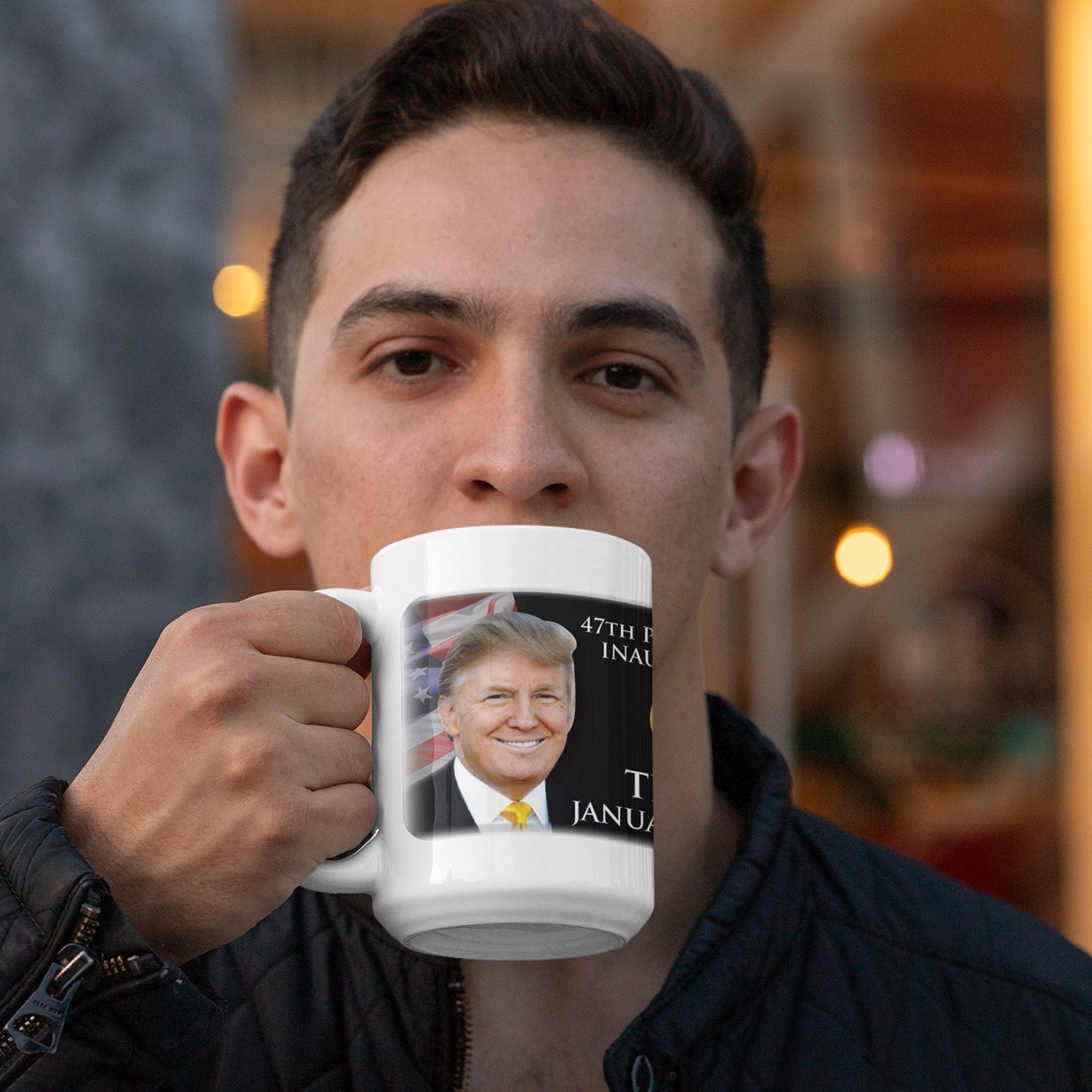 Donald Trump Coffee Mug 47th Presidential Inauguration