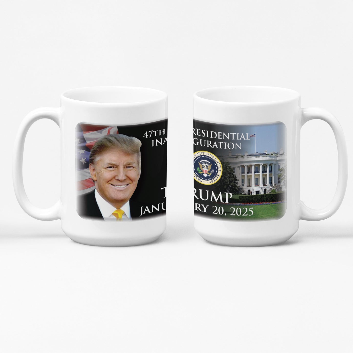 Donald Trump Coffee Mug 47th Presidential Inauguration