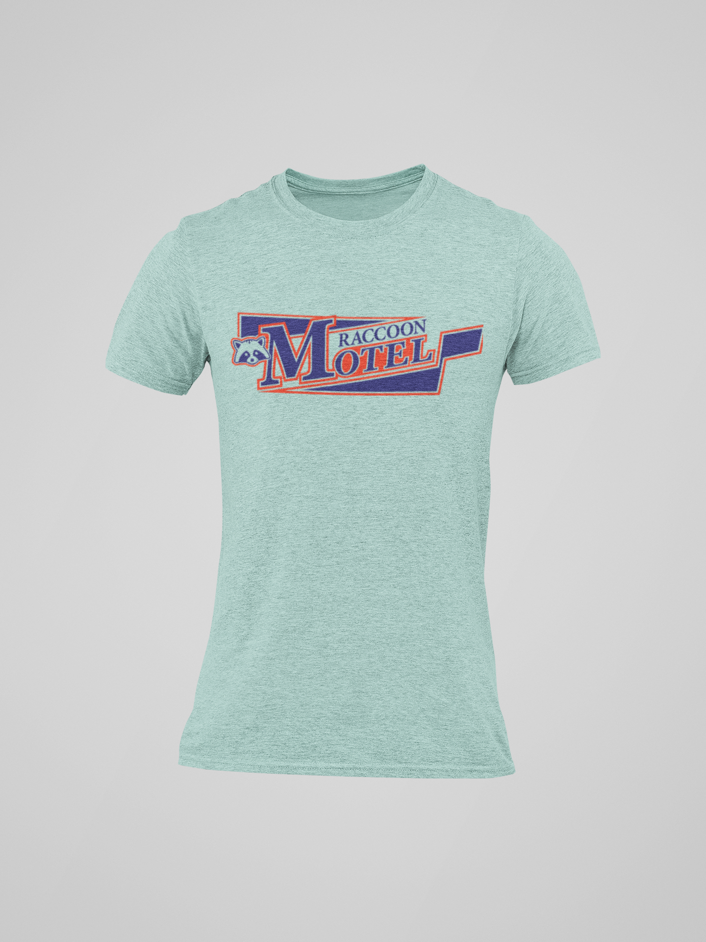 Raccoon Motel - Retro Tee