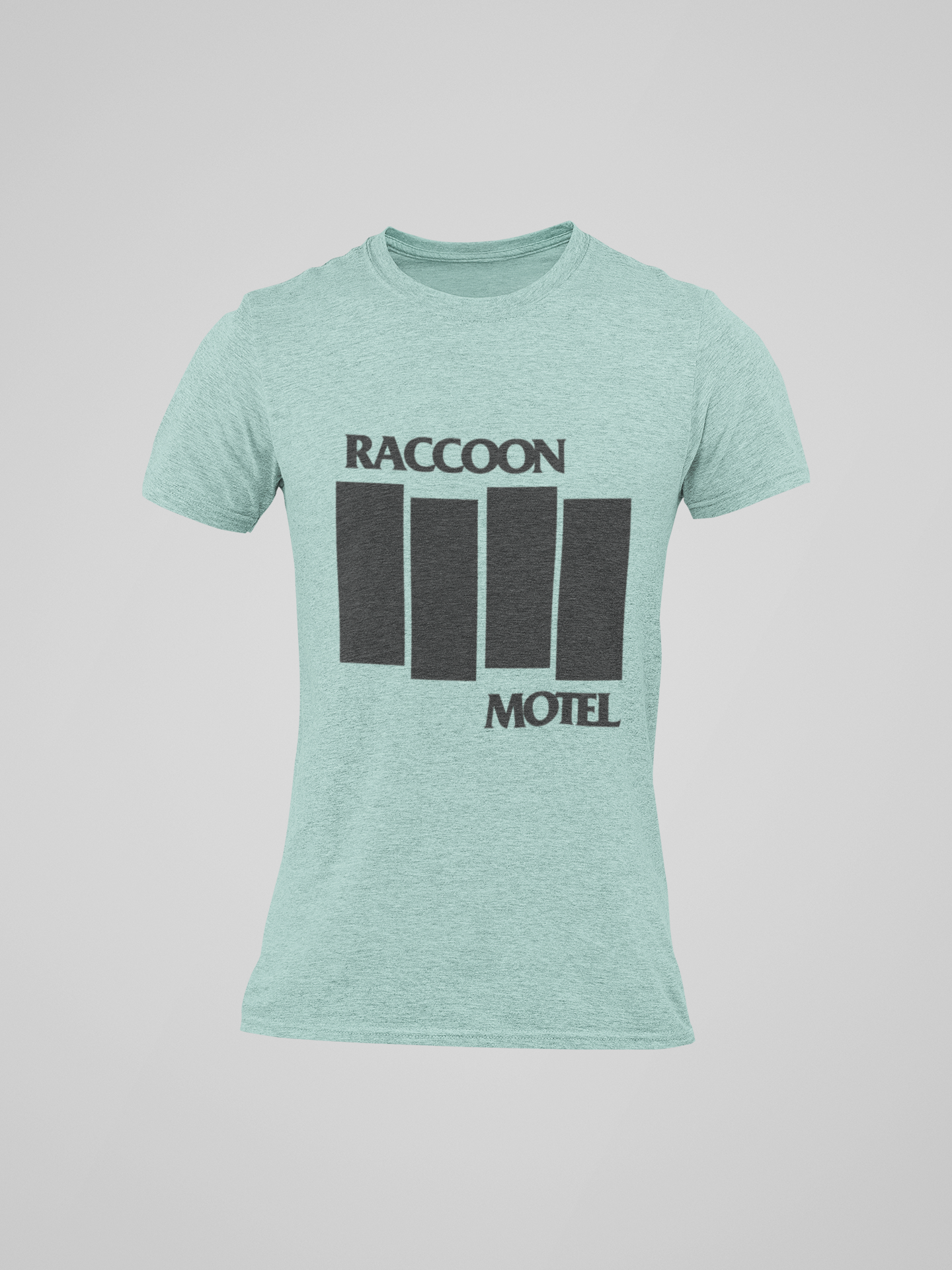 Raccoon Motel - Black Flag Tee