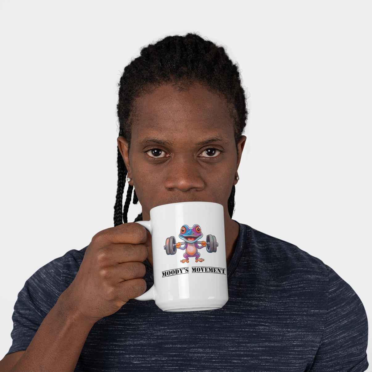 Moody's Movement Two-Sided Coffee Mug | 15 oz Ceramic Mug