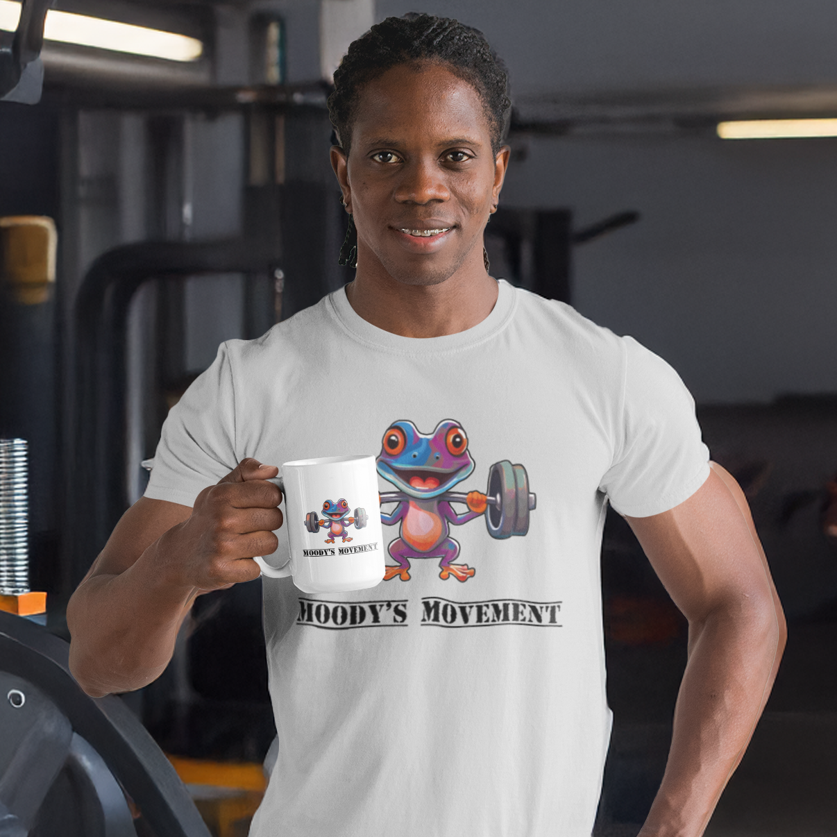 Moody's Movement Two-Sided Coffee Mug | 15 oz Ceramic Mug