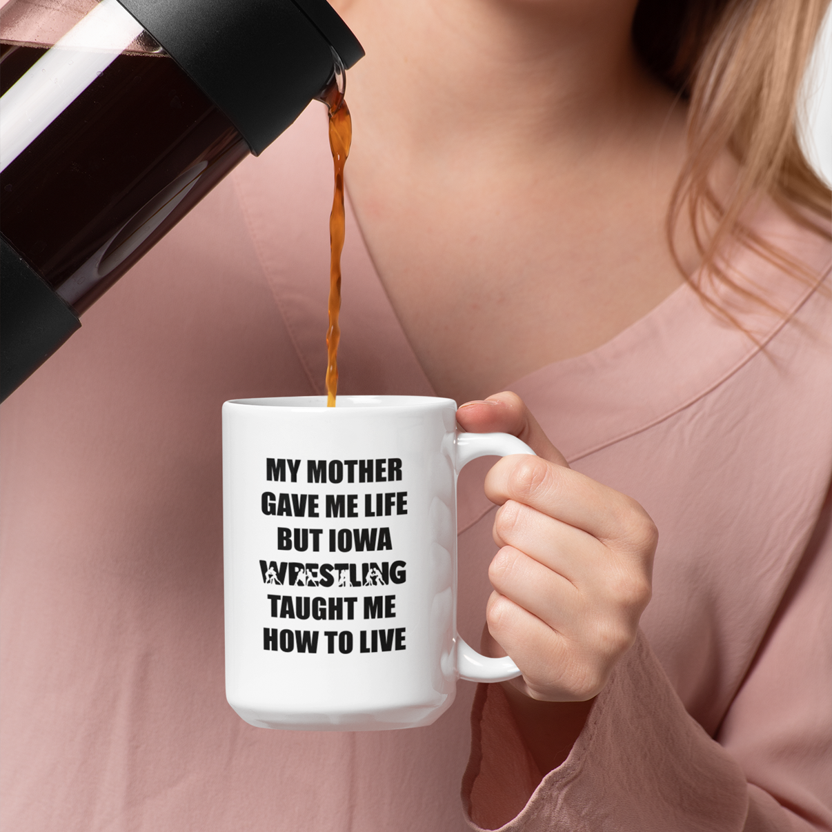 Moody's Movement Two-Sided Coffee Mug | 15 oz Ceramic Mug