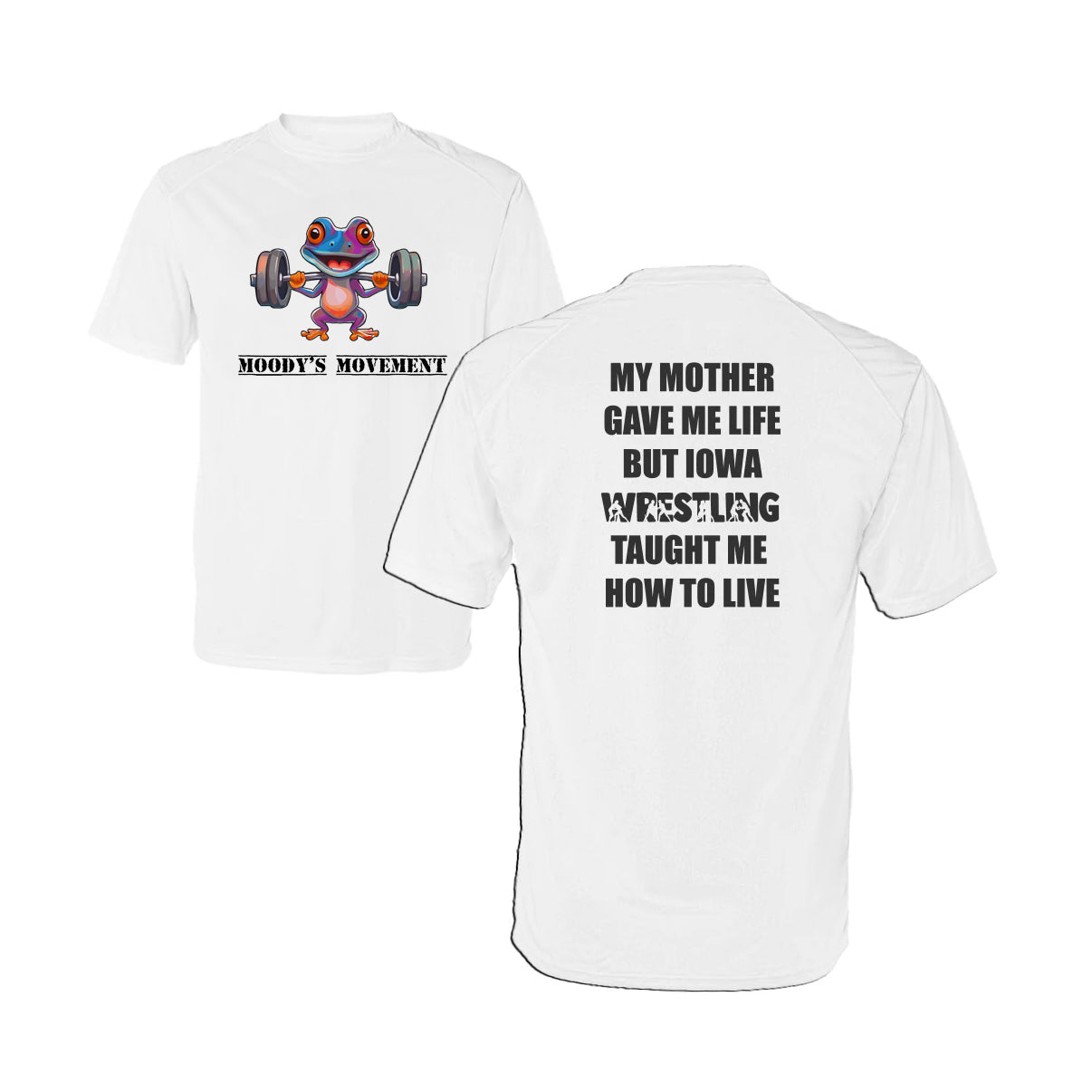 Moody's Movement Two-Sided Fitness Tee