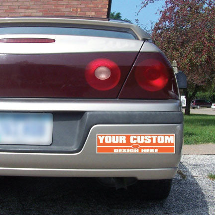 Custom campaign bumper stickers