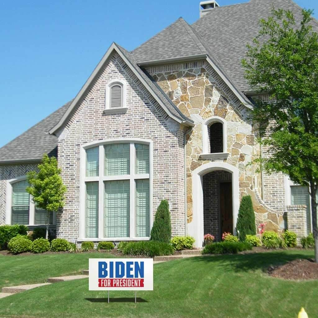 Joe Biden for President 2024 12"x24" Yard Sign Set of 2, With Stakes