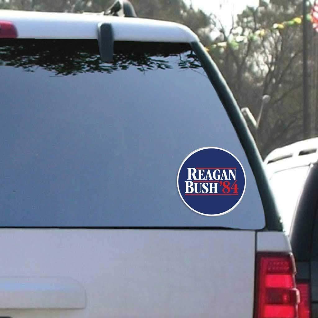 Reagan Bush '84 Gift Pack - Yard Sign, Decal & Can Cooler - FREE SHIPPING