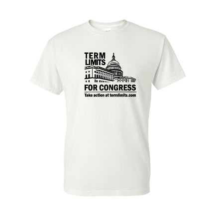 Term Limits for Congress tshirt