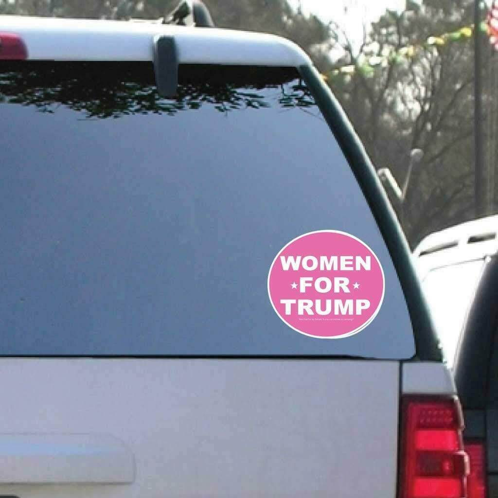 Women for Trump 2024 Gift Pack - 11"x14" Yard Sign w/stakes, Decal & Can Cooler - FREE SHIPPING