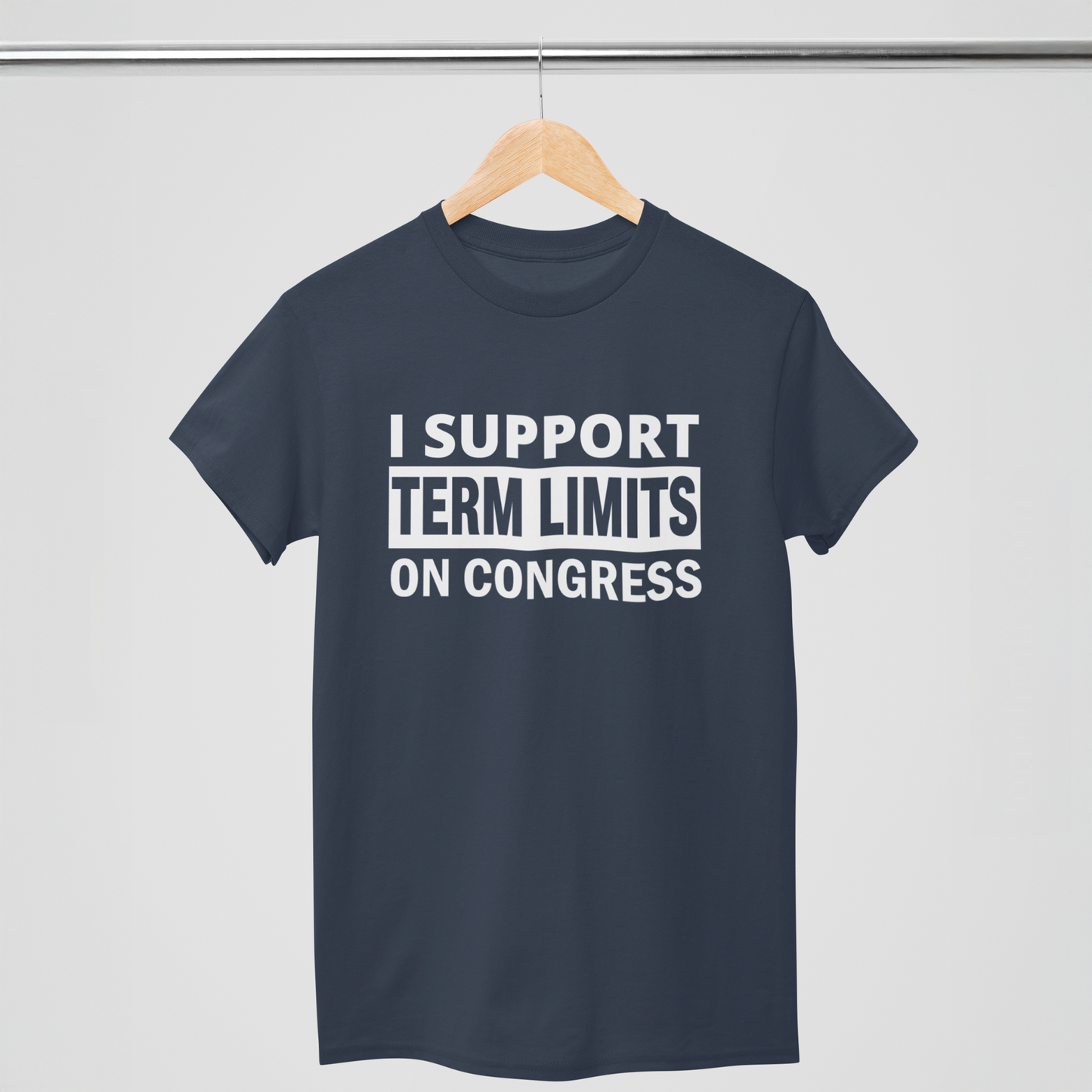 US Term Limits T-Shirt “I Support Term Limits On Congress”