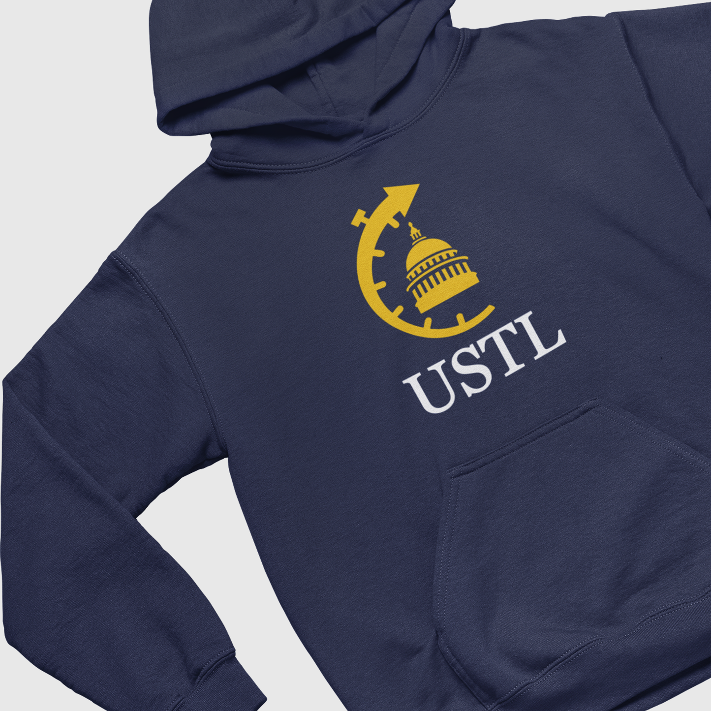 US Term Limits Hooded Sweatshirt - Navy