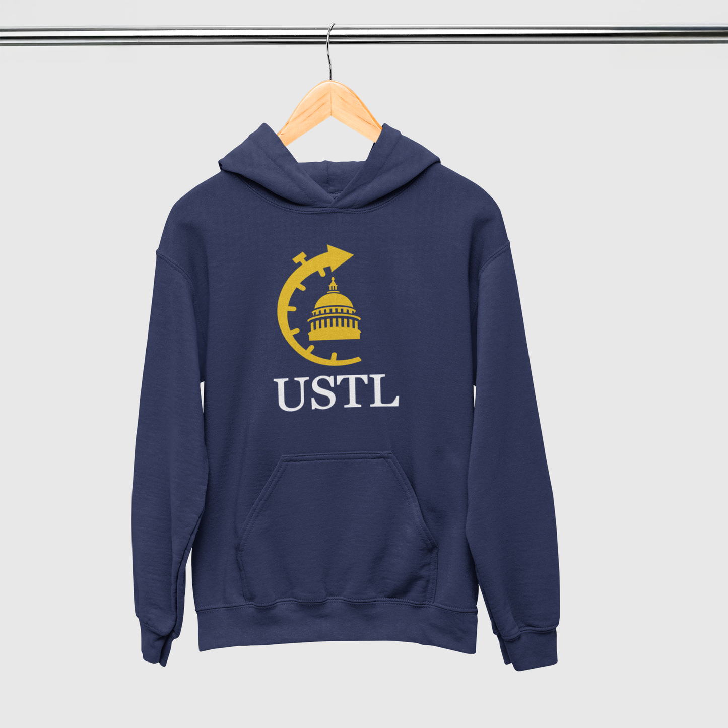 US Term Limits Hooded Sweatshirt - Navy