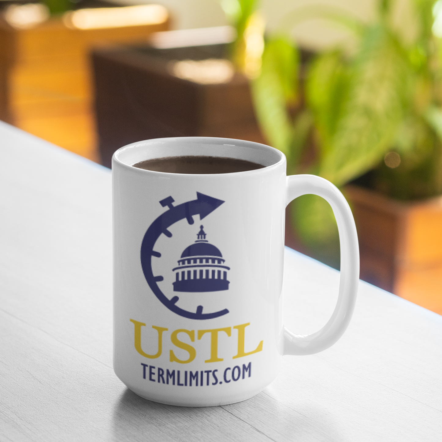 US Term Limits Coffee Mug 15-Ounces | Keep Calm and Term Limit Congress