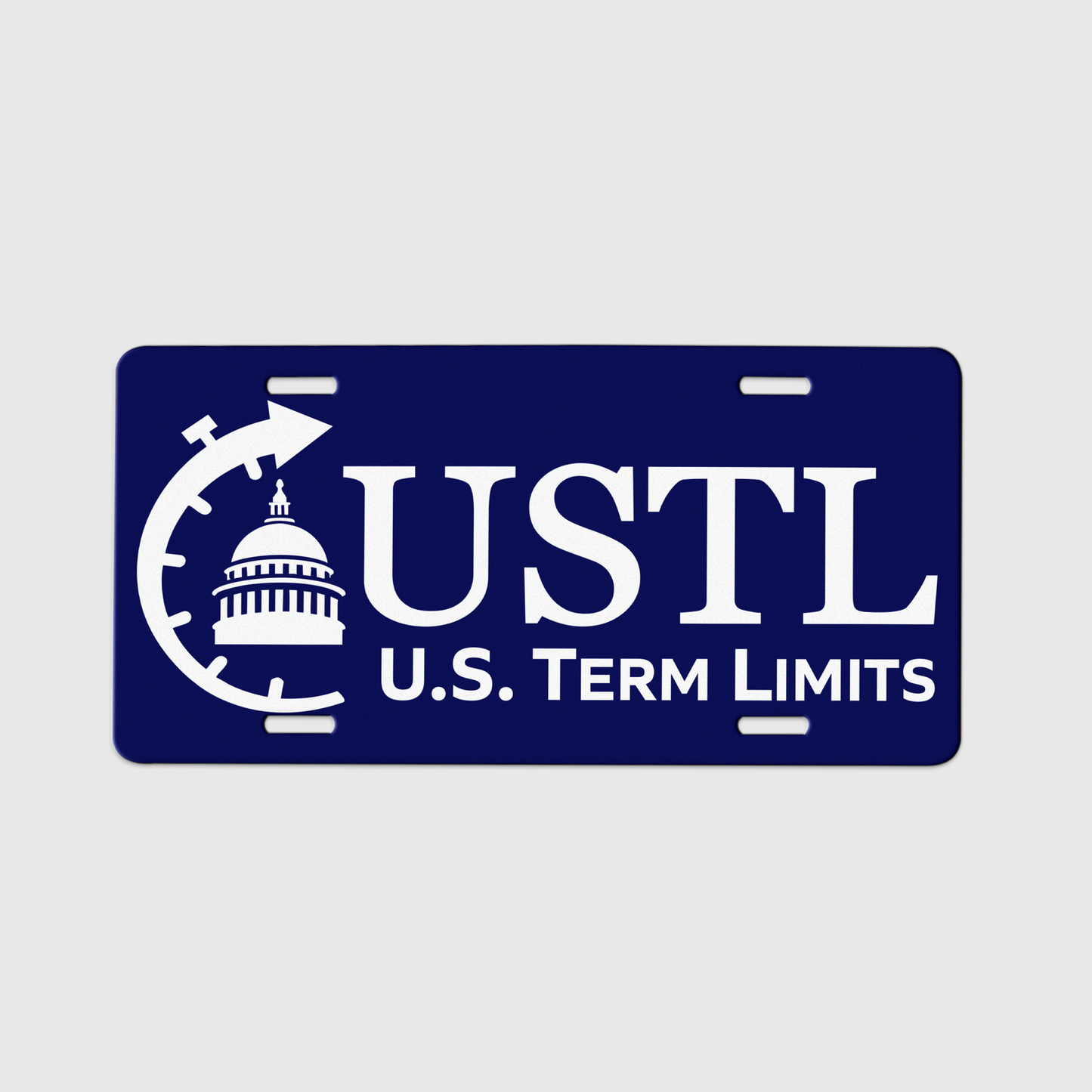 US Term Limits Novelty License Plate | Logo
