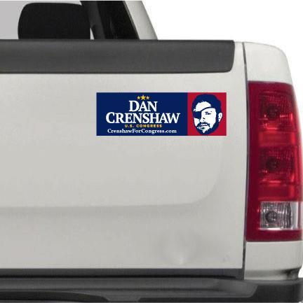 Dan Crenshaw Bumper Sticker
