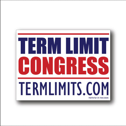 Term Limit Congress Magnetic Sign