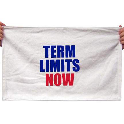 US Term Limits - Term Limits Now set of 3 Rally Towels FREE SHIPPING